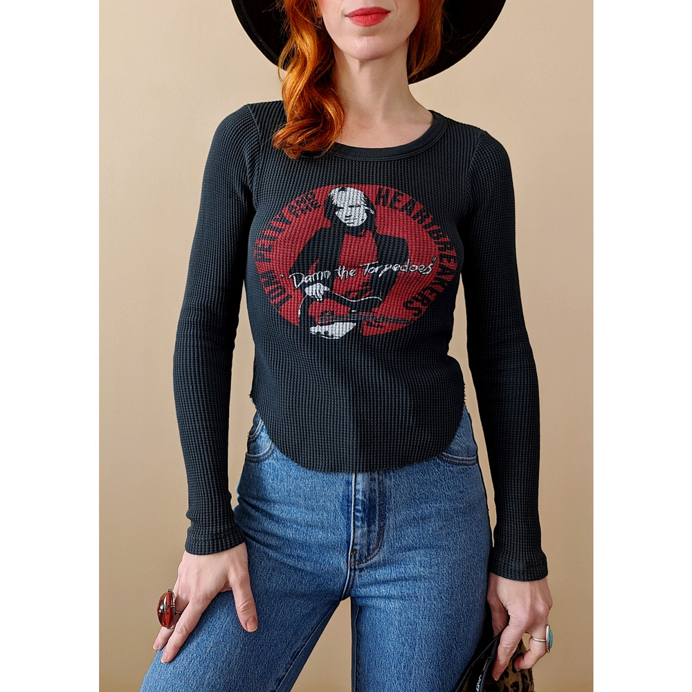 DAYDREAMER Tom Petty Damn The Torpedoes Raw Thermal Tee SM